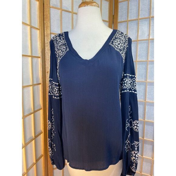 Francesca's Miami Med Boho Blouse - Picture 14 of 16